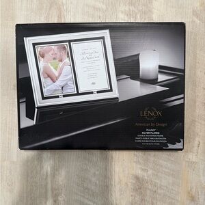 Lenox Silver Plated Double Frame